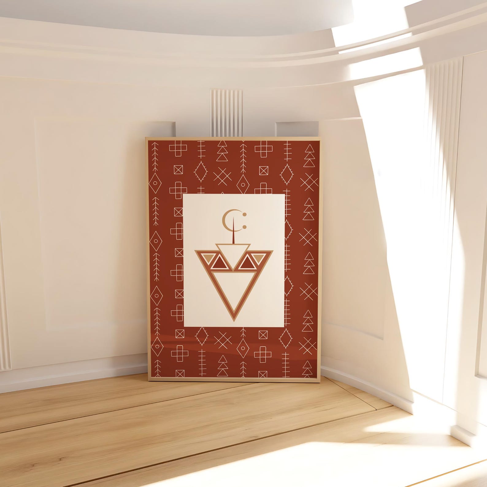 Amazigh Tazerzite Wall Art for Everyday Heritage Style