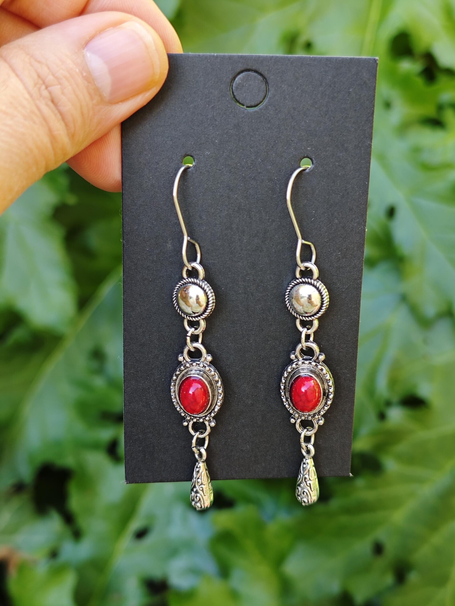 Amazigh Magnifiques boucles d oreilles kabyles métal Earrings