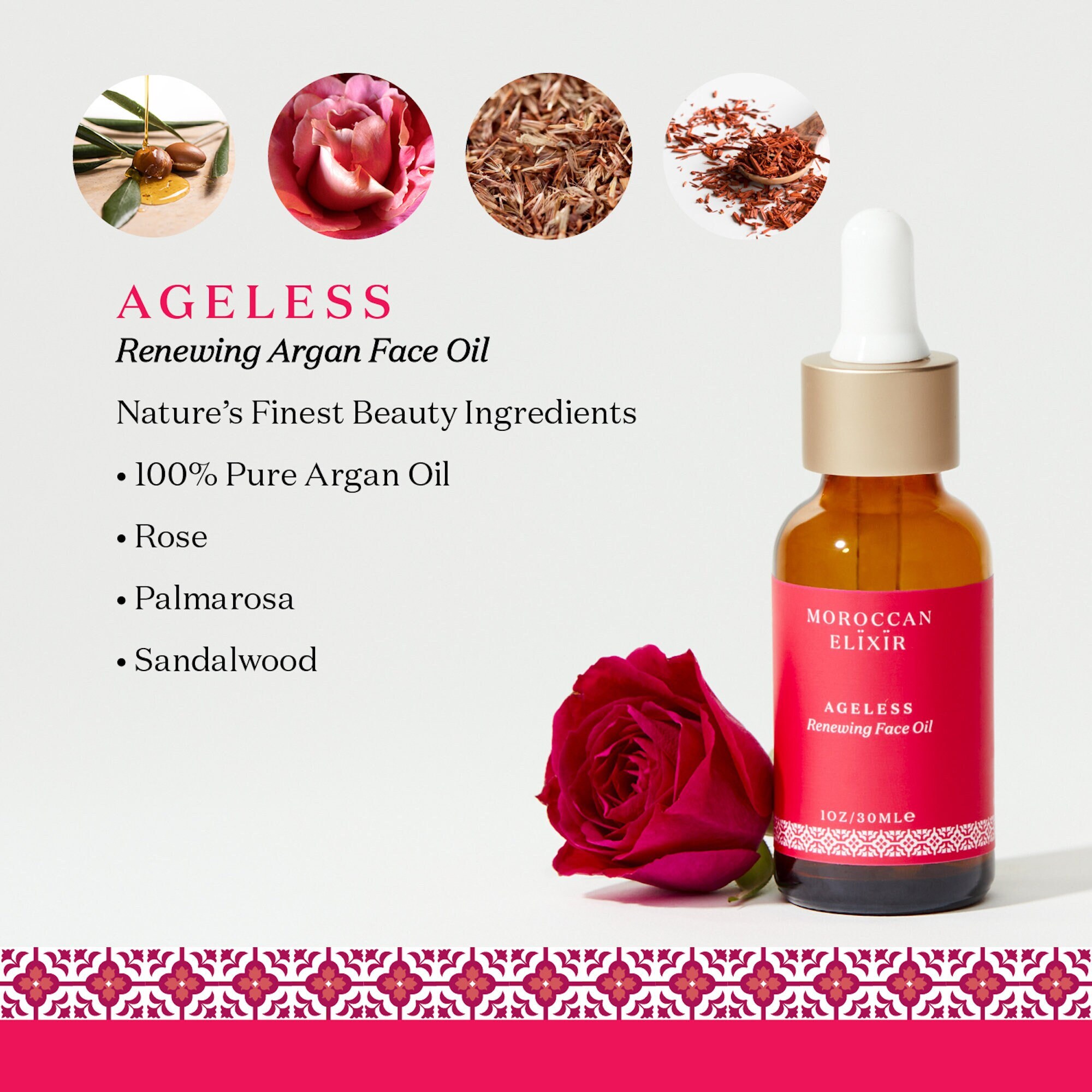 Berber AGELESS Renewing Argan Face Serum Eye Oil