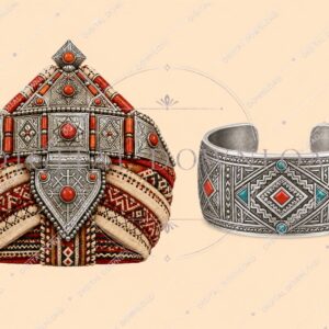 💾 Berber Clipart Bundle Geometric for Everyday Heritage Style Use