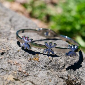Amazigh Berber Kabyle Tifinagh Yaz Jonc Three-Sign Bracelet