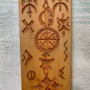Berber Hand Carved Wooden Symbol Wall Art Decor
