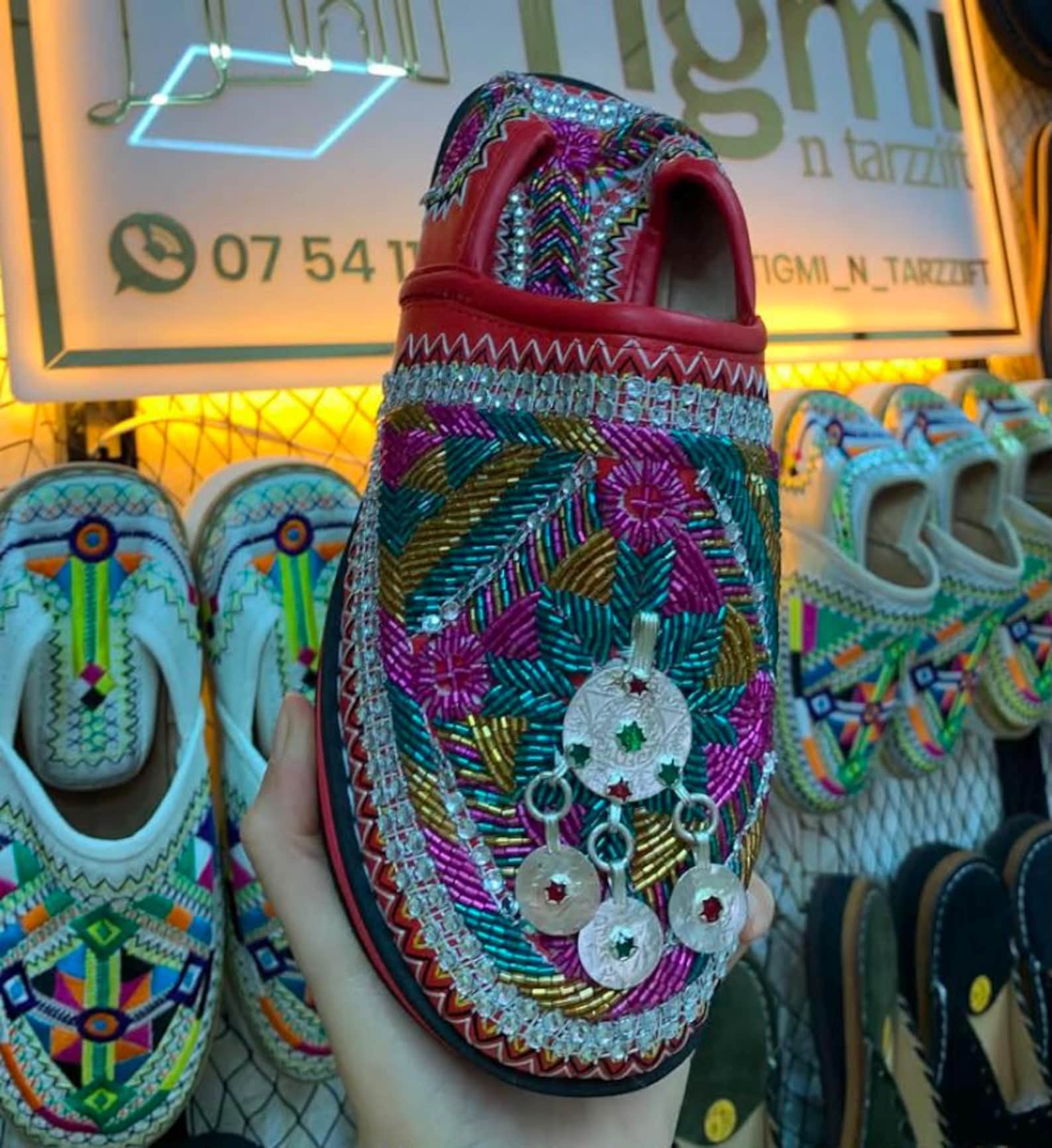 Amazigh Handmade Genuine Leather Shoes for Everyday Heritage Style