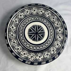 Amazigh serving table set teapot set ceramic handpainted serving set Ceramic Piece