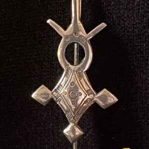 Amazigh Tuareg High Grade Silver Signed Niger Cross Bookmark