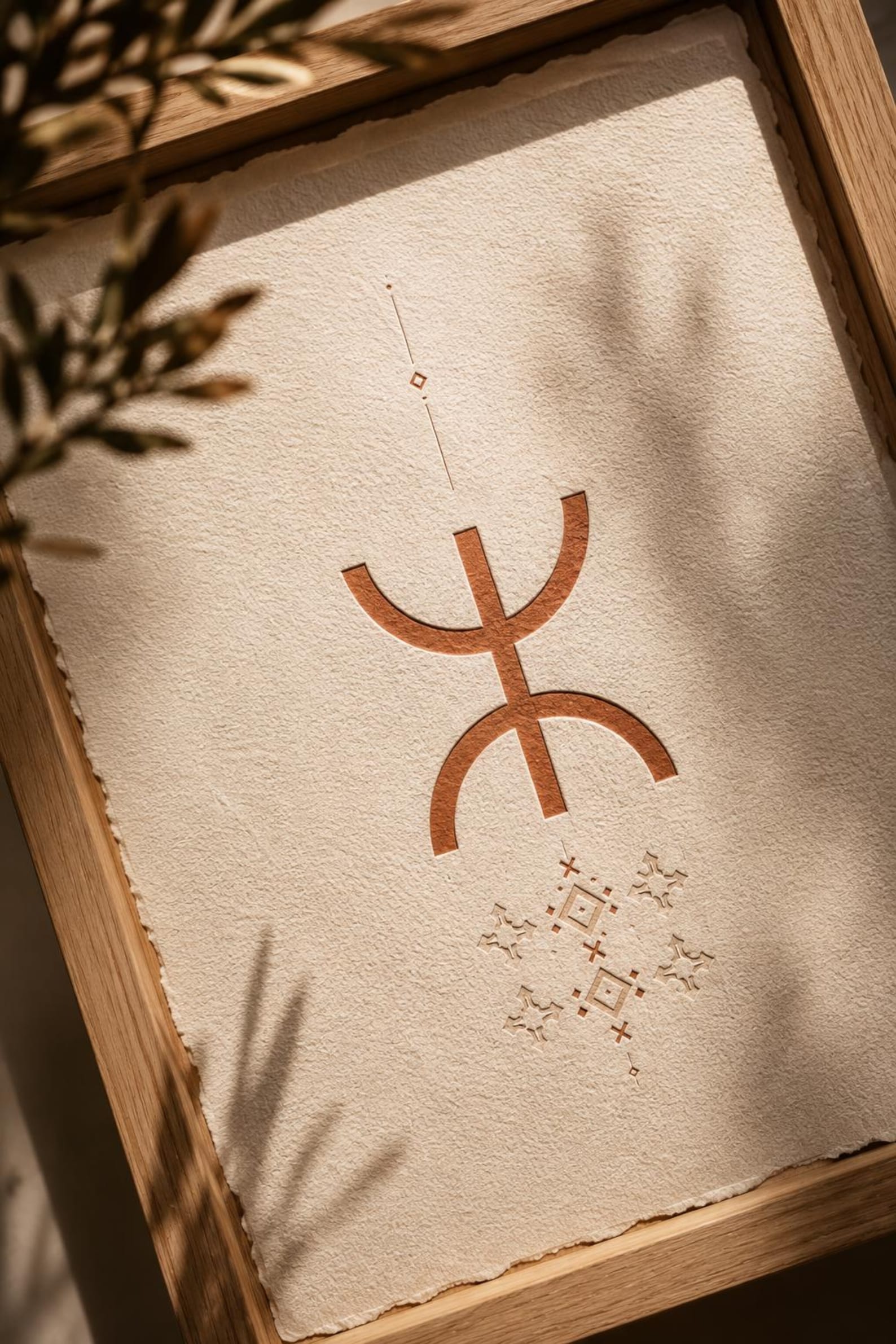 💾 Amazigh Symbols Collection Tifinagh Wall Art Design Set
