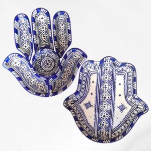 Amazigh Elegant Serving Set Pieces Handmade Ceramic Piece
