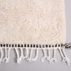 Berber Custom Wool Geometric Neutral Living Room Rug