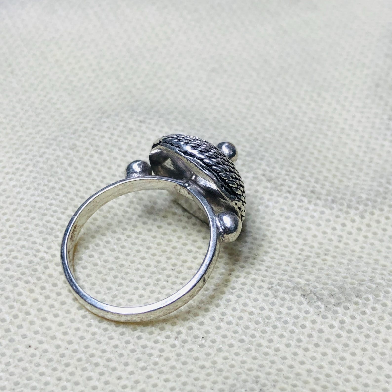 Amazigh Gravure amazighe Ring Silver Tribal Touareg Berbère
