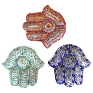 Amazigh Elegant Serving Set Pieces Handmade Ceramic Piece