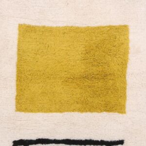 Berber Custom Wool Geometric Neutral Living Room Rug