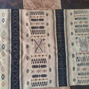 Berber Vintage antique Handwoven Textile Tribal Rug Runner