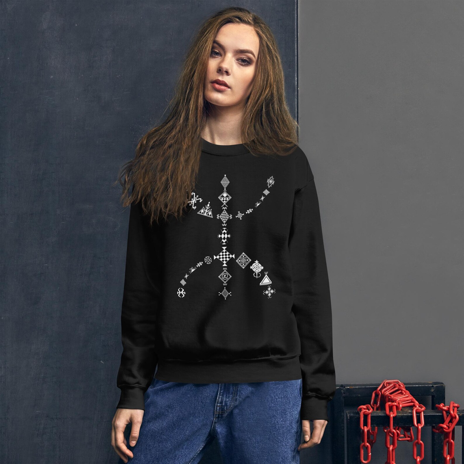 Amazigh Berber Tifinagh Alphabet Your Support Graphic Cultural T-Shirt