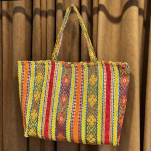 Berber Woven Tote Handmade Boho Shoulder Ethnic Bag