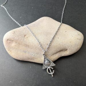 Amazigh Berber Kabyle Fibule Stainless Steel Pendant Necklace