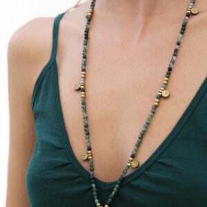 Amazigh Imported Item - Black Silver Distinctive Style