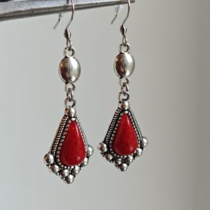 Amazigh Boucles d oreilles femme- kabyle berbère traditionnelle