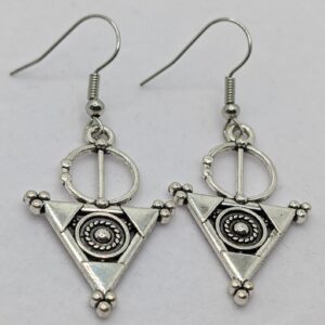 Amazigh Boucles d oreilles femme berbère Tizerzit Earrings