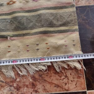 Berber Vintage antique Handwoven Textile Tribal Rug Runner