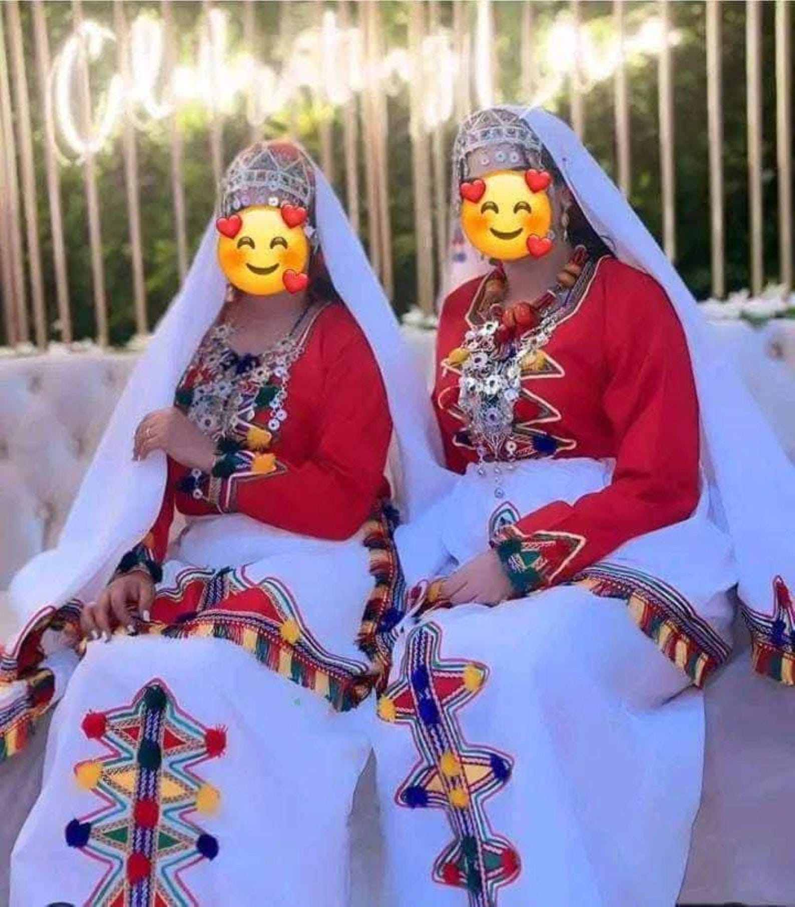 Berber Handmade Tachlhit Outfit Heritage Nbala tuareg Kaftan