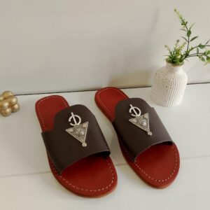 Berber Handmade Leather Authentic Symbol Summer Shoes-Handcrafted Sandals
