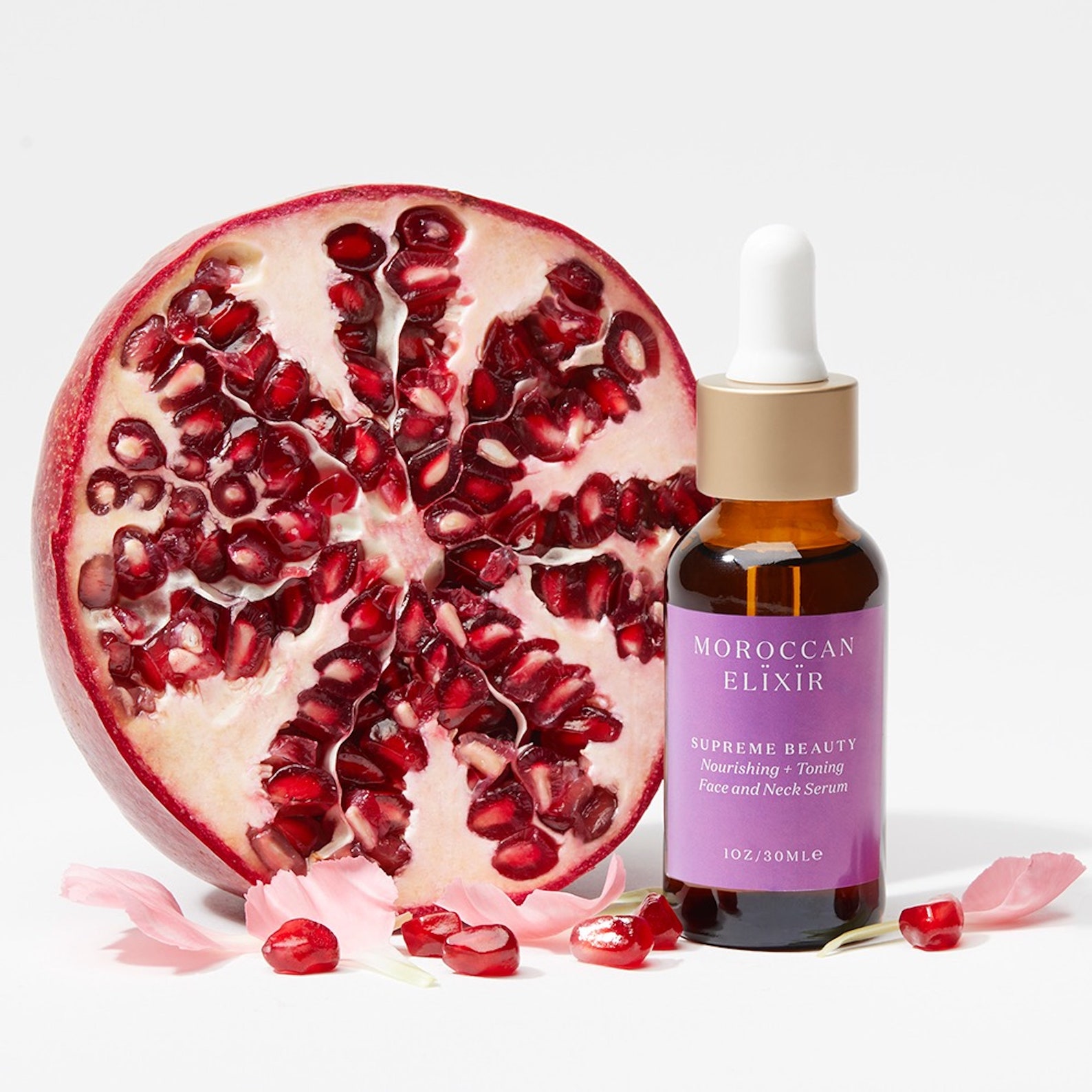 Berber SUPREME BEAUTY Argan Pomegranate Face Neck Oil