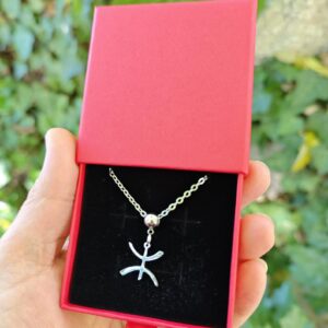 Amazigh Yaz Tifinagh Kabyle Stainless Steel Unisex Pendant Necklace