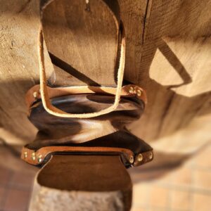 Amazigh Traditional Rabouz Handmade Fire Stoking Bellows Leather