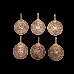 Amazigh Antique Silver Pendant Set For Necklace lot