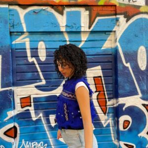 Amazigh Gilet berbère fait main Festival outfit Vest