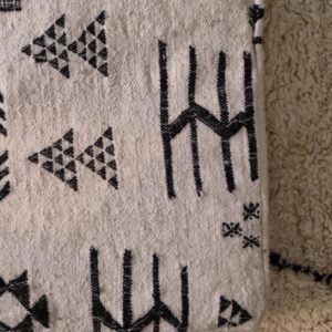 Amazigh Set Handmade Kilim Poufs Vintage Wool Pouf