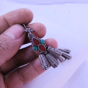 Berber Handcrafted Silver Earrings for Everyday Personal Jewelry Styling