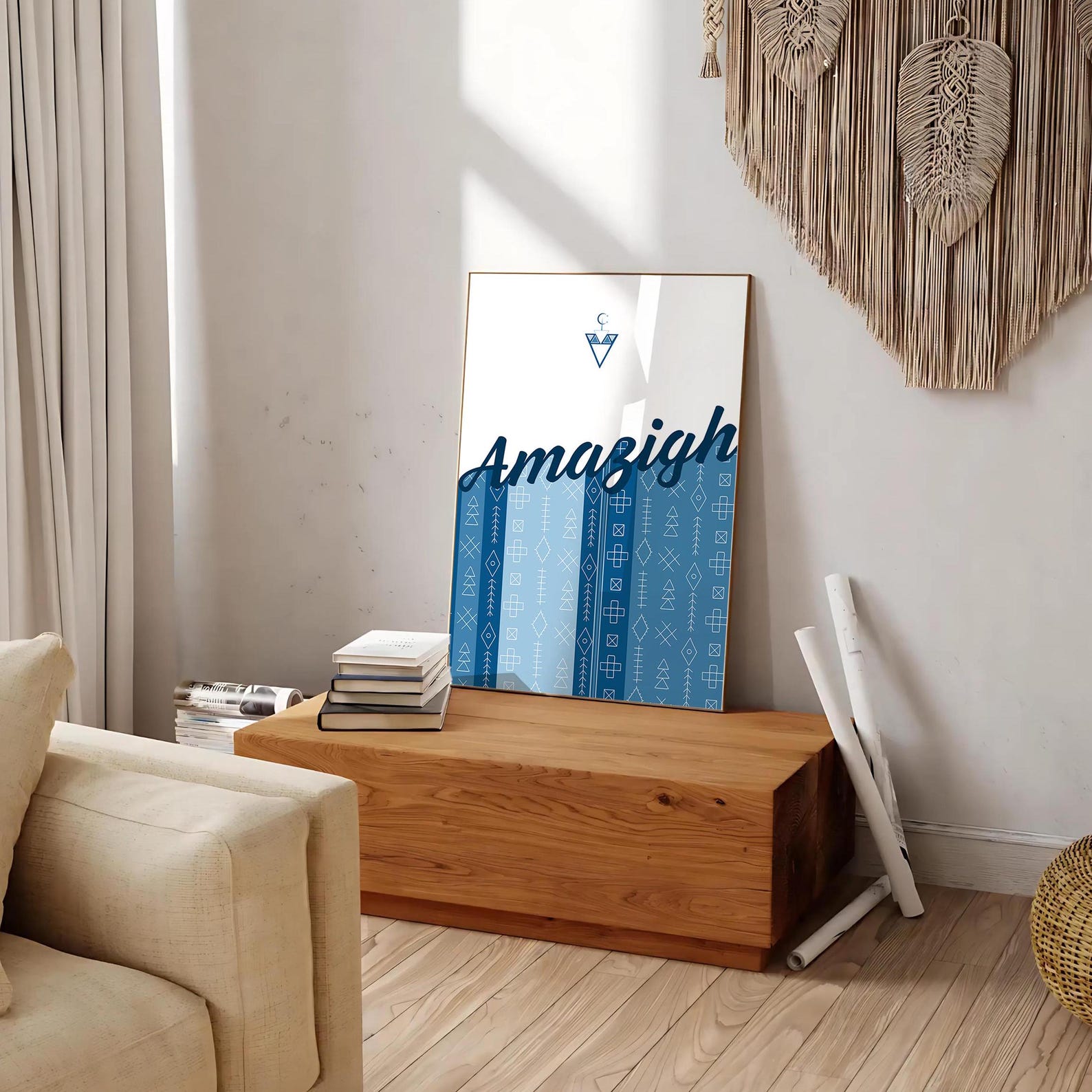 Amazigh Wall Art - Distinctive Style for Everyday Heritage Use