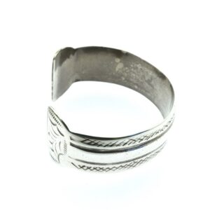 Berber Old Tunisian silver bracelet. Silver tribal bracelet