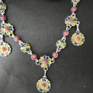 Traditional Handmade Kabyle Amazigh Berber Stainless Steel Charm Necklace