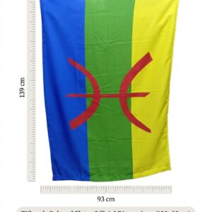 Berber Flag Fabric Traditional Hanging Home Wall Art