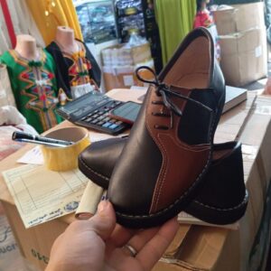 Amazigh Leather from Tafraoute "Sbardoko" Shoes 100% Genuine Leather Adouko Inspired Shoes