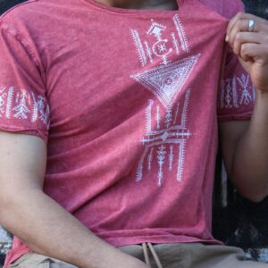 Amazigh Freedom and Generosity YAZ Handmade Cotton T-Shirt