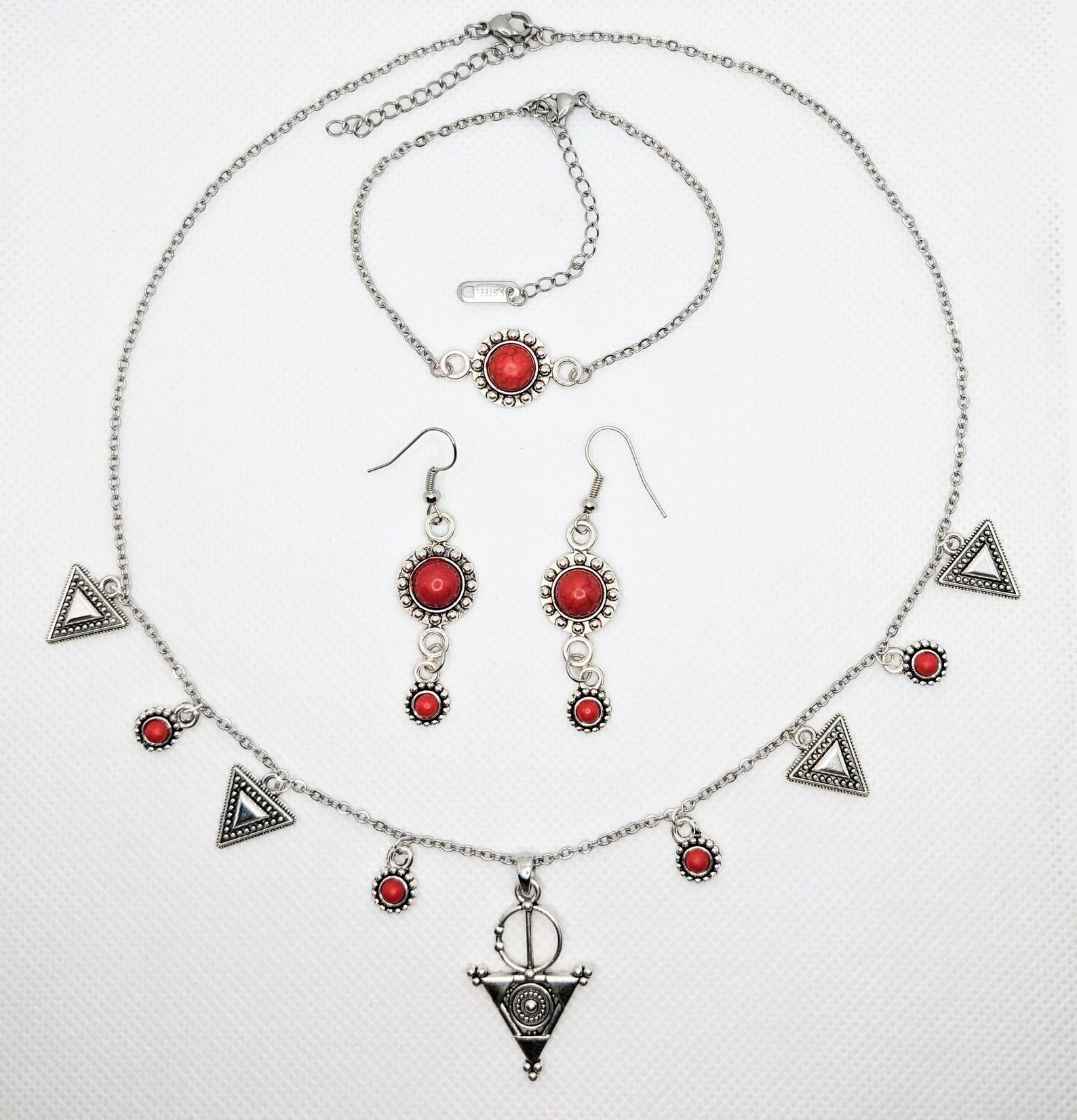 Amazigh Boucles d oreilles berbère femme ethnique- Earrings