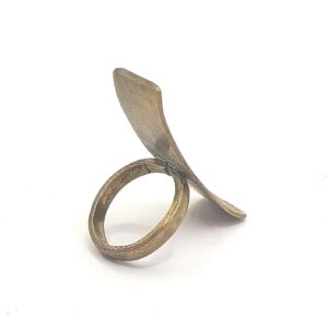 Berber Handmade Brass Tribal Statement Adjustable Boho Ring