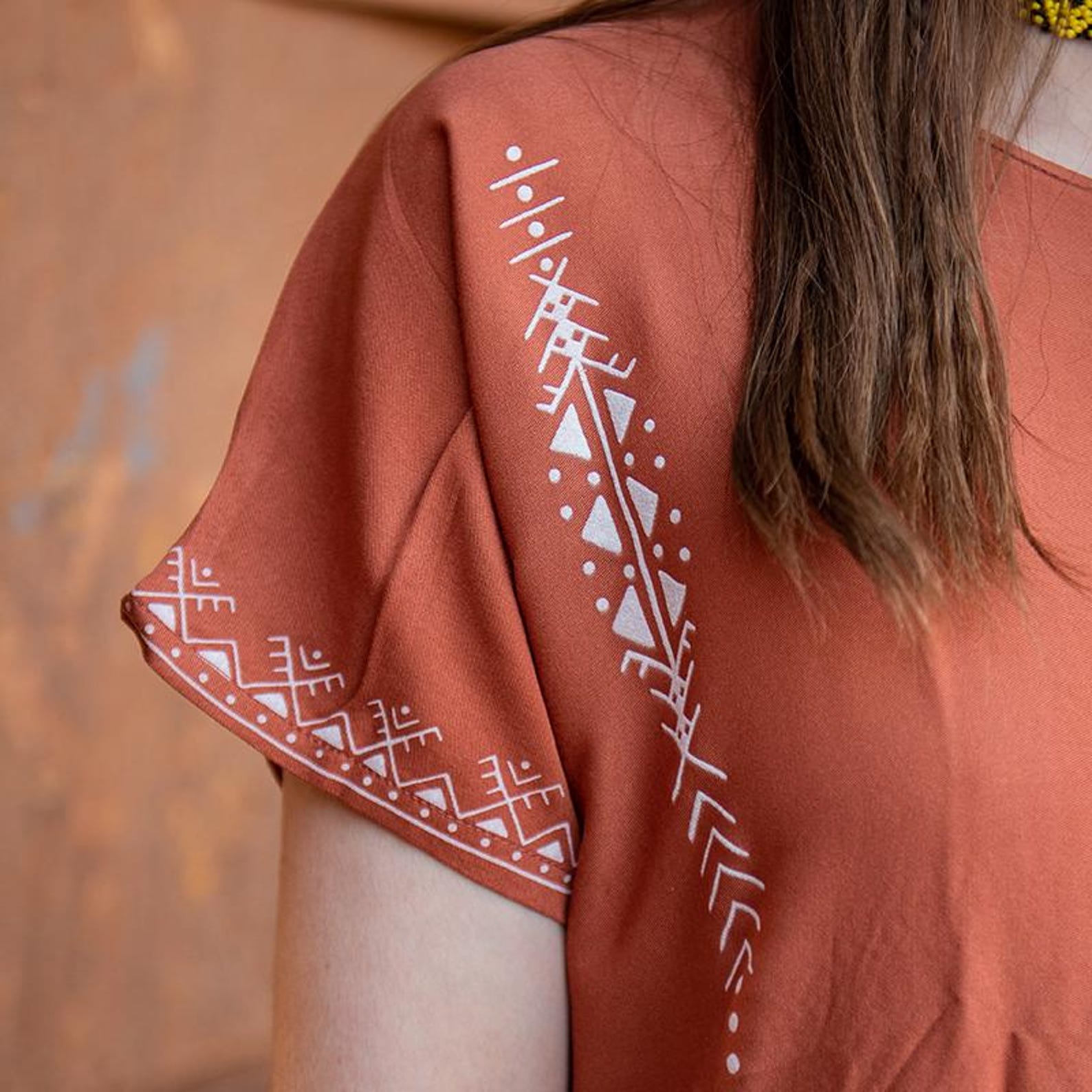 Berber Gandora Dress Symbol Handmade Boho Artisan Kaftan