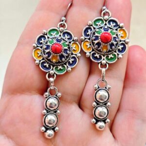 Amazigh Boucles d oreilles kabyles Bijou berbère- Earrings