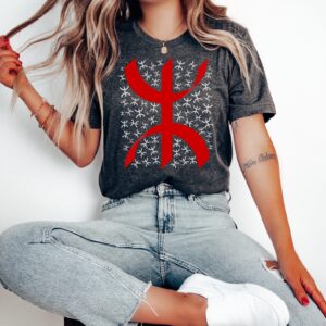 Berber Kabyle Tifinagh Amazigh Yaz Symbol Tattoo Art T-Shirt