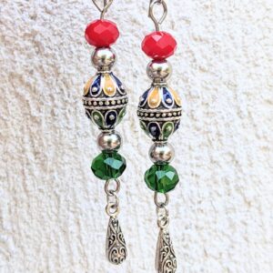 Amazigh Boucles d oreilles kabyles acier et Earrings