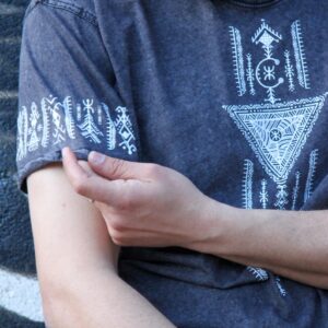Amazigh Freedom and Generosity YAZ Handmade Cotton T-Shirt