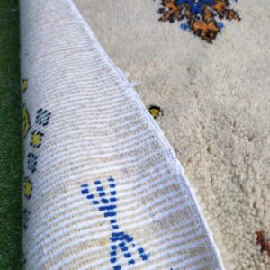 Berber Symbol Handmade Vivid Color Sheep Wool Rug