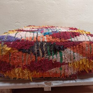 Amazigh Handmade hand Pouf Cover for Home Decor