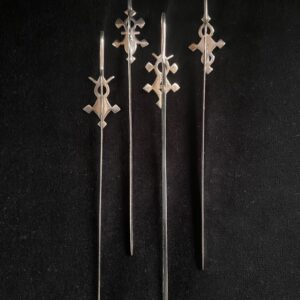 Amazigh Tuareg High Grade Silver Signed Niger Cross Bookmark