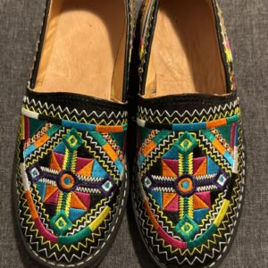 Amazigh Babouche Geometric Babouche Shoes for Everyday Heritage Style Use