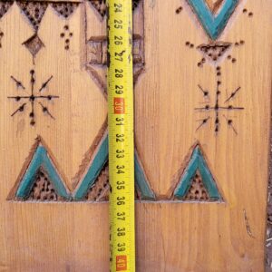 Berber Cedar Wood Carved Handmade Wall Art Panel